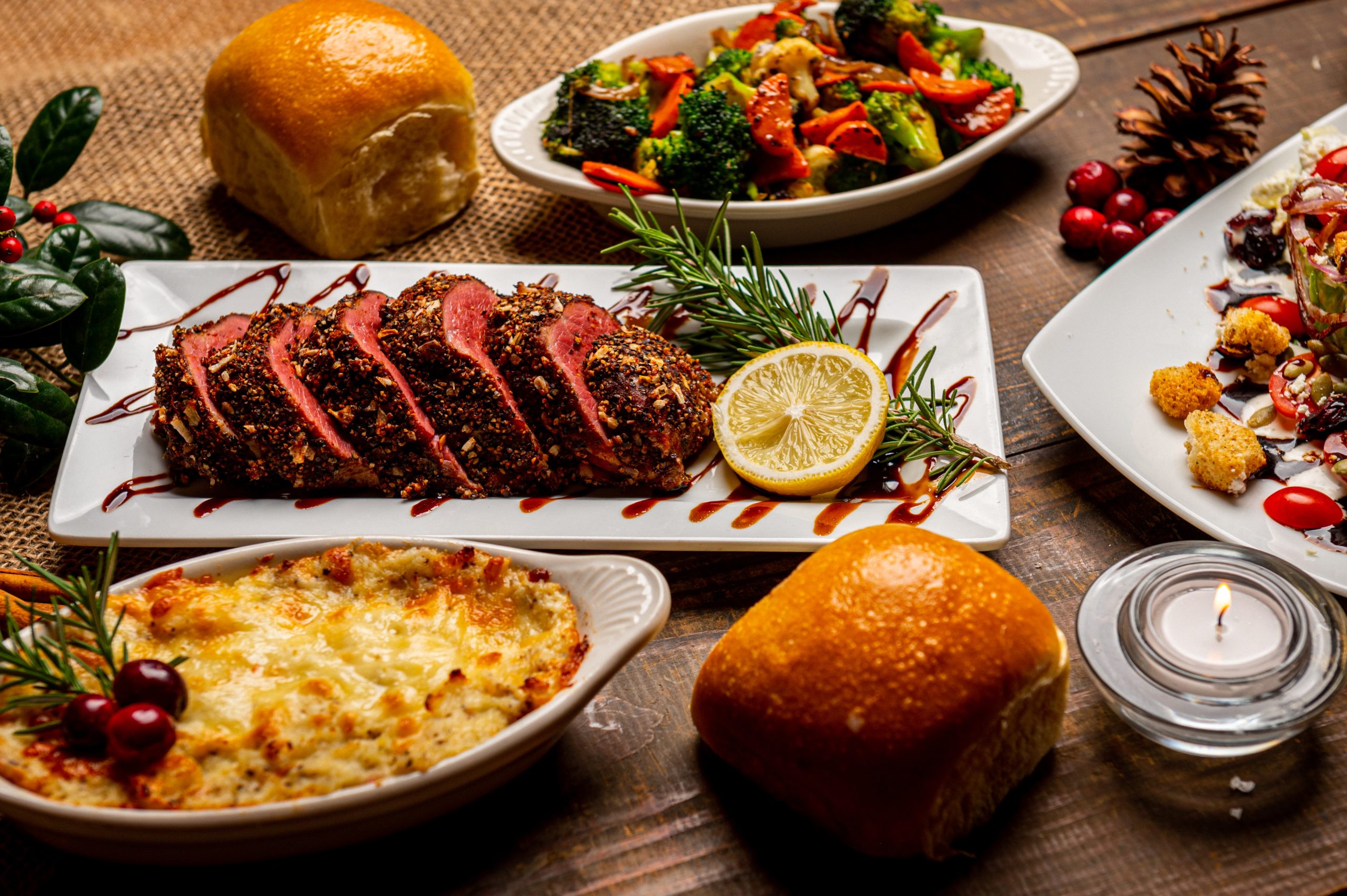 Ceia de natal pelo delivery